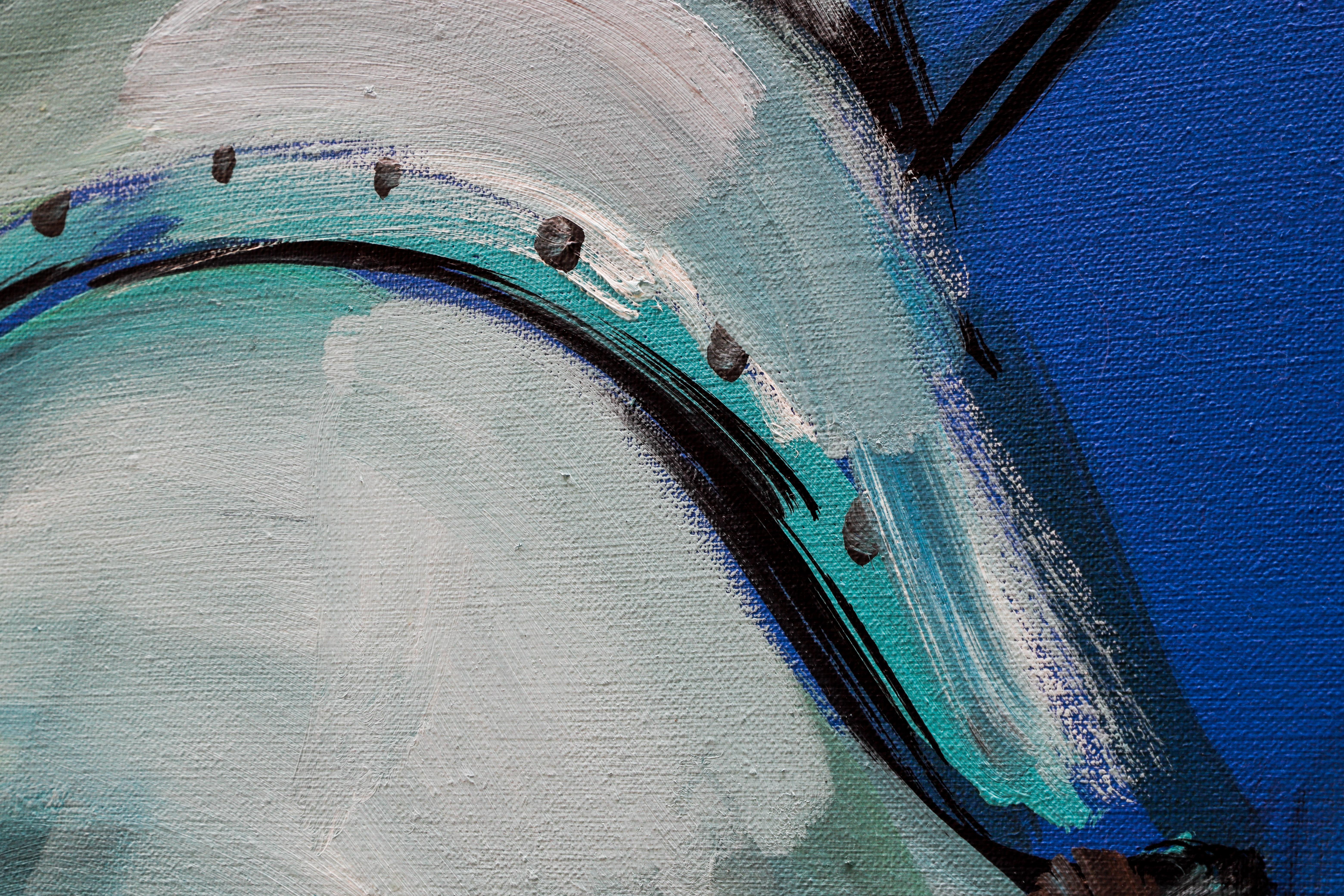 Terra Verde, from Ex Heroes Series - Large Format Oil Painting, Monument Statue For Sale 5