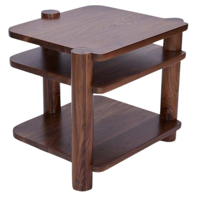 The Jalama End Table pairs sturdy hardwood dowels with cascading selves that play with various soft corners. 

The Lawson-Fenning Collection is designed and handmade in Los Angeles, California. Reach out to discover what options are currently in