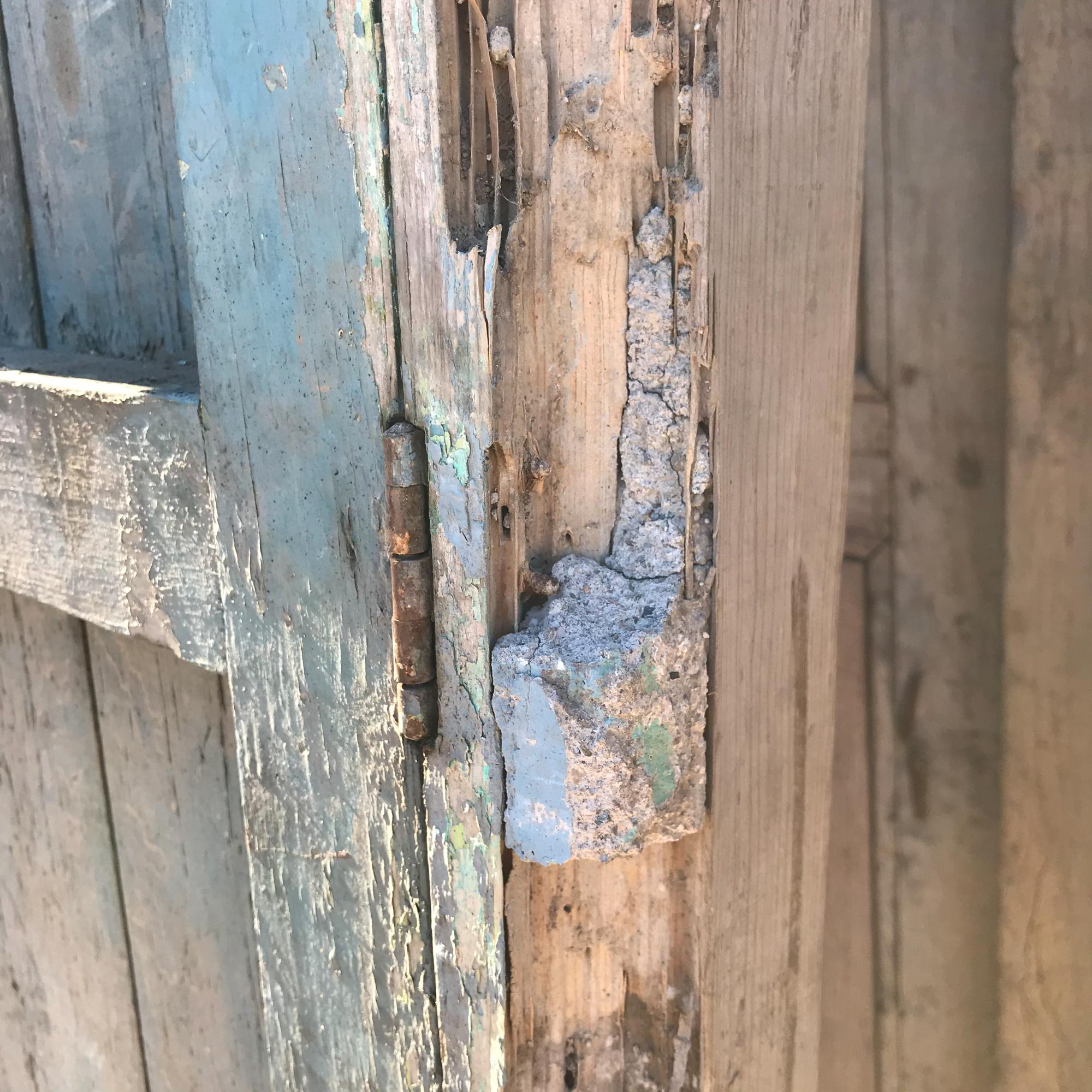 1920s Rustic Hacienda Doors Mesquite Wood Jalisco Mexico 5