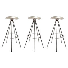 "Jamaica" Bar Stools by Pepe Cortes for Amat - Set of 3