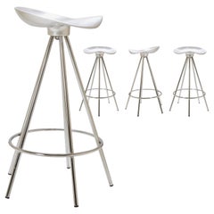 Tabourets de bar jamaïcains, lot de 4