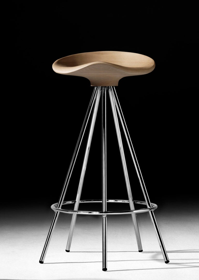 Jamaica Counter Stool, Wood Seat For Sale at 1stDibs