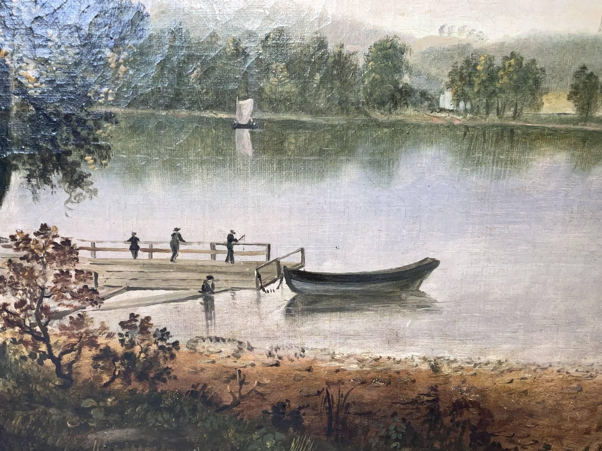 Stagno della Giamaica dipinto da Josiah Wolcott 24NV193 in vendita 4