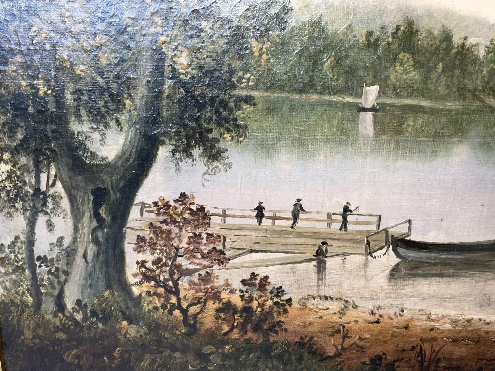 Stagno della Giamaica dipinto da Josiah Wolcott 24NV193 in vendita 5