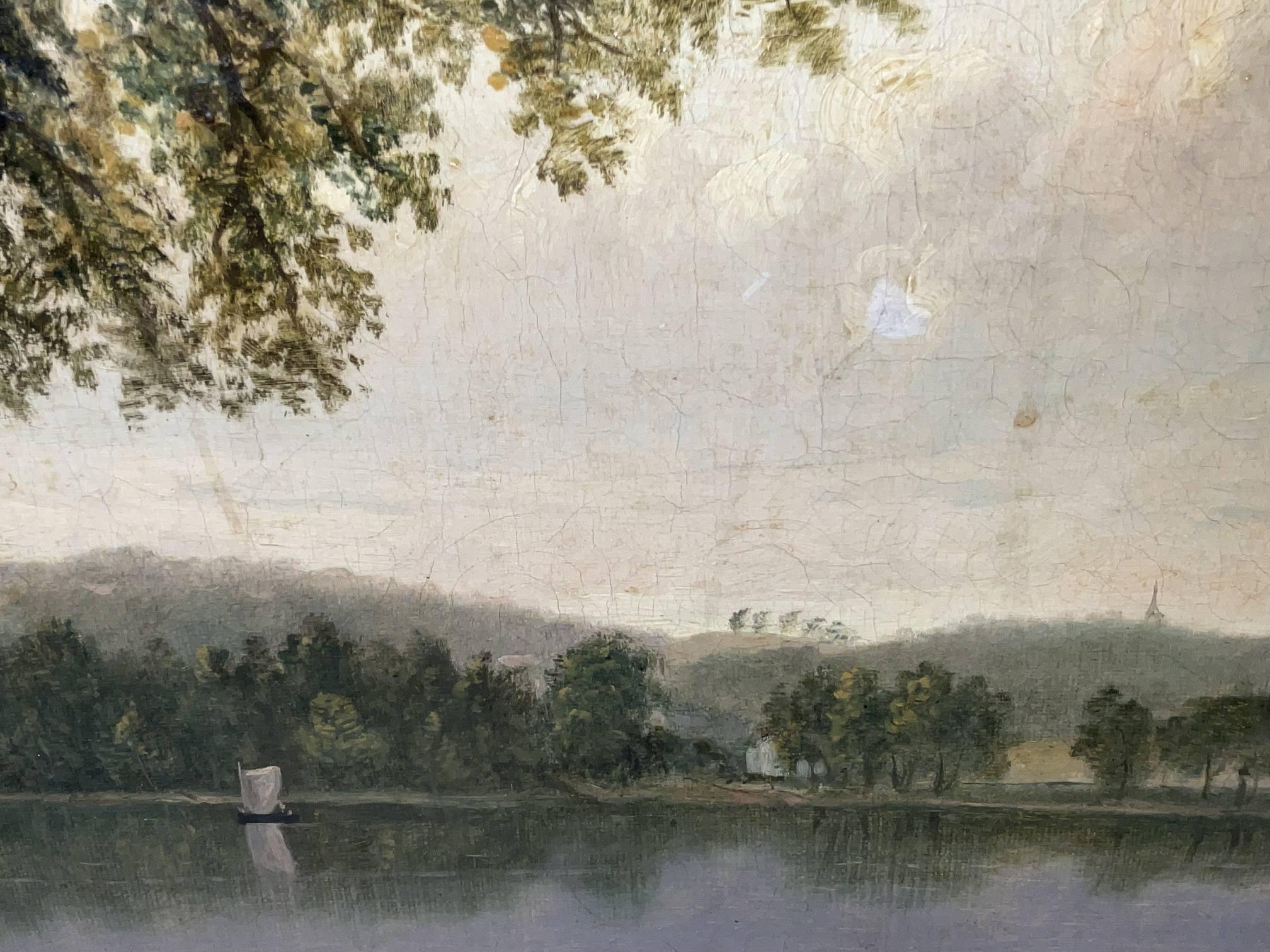 Stagno della Giamaica dipinto da Josiah Wolcott 24NV193 in vendita 6