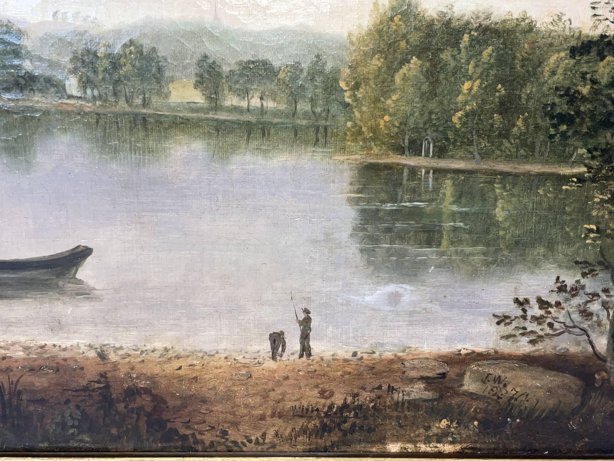 Stagno della Giamaica dipinto da Josiah Wolcott 24NV193 in vendita 3