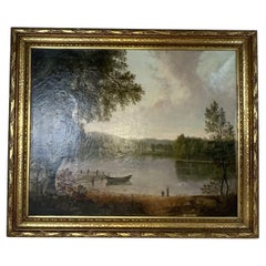 Jamaikanisches Teichgemälde von Josiah Wolcott, 24NV193