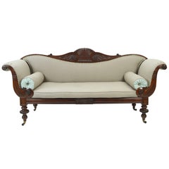 Jamaican Mahogany Sofa, c1830