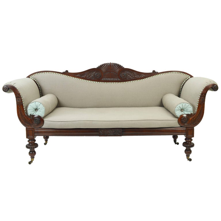 Jamaican Mahogany Sofa, circa 1830 For Sale at 1stdibs
