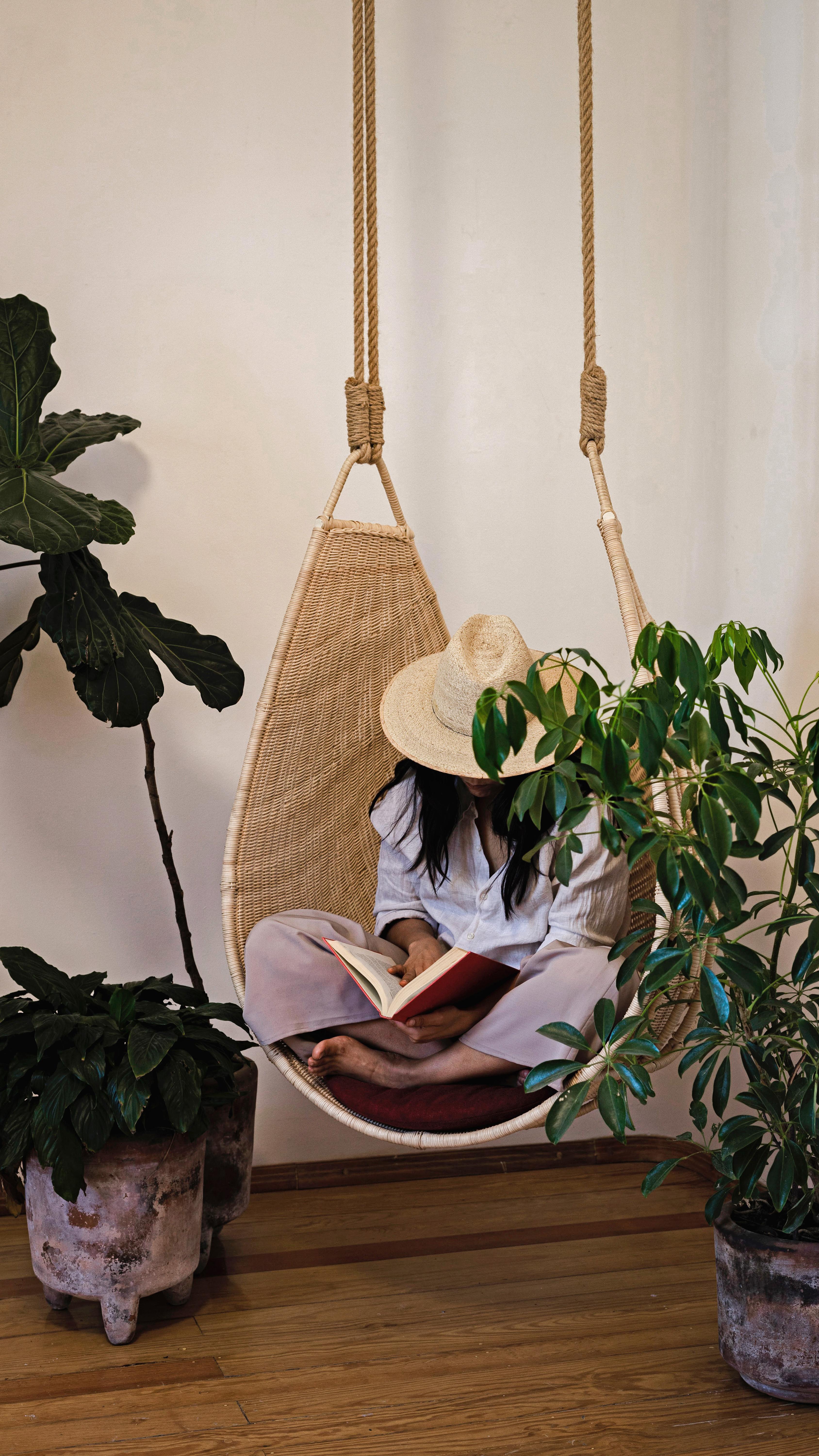 Jamapa Silla Colgante - Interior Natural by Balsa - Actualmente en stock en Nuevo estado para la venta en Juarez, Mexico City