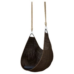 Jamapa Hanging Chair · Outdoors Toasted/ Baja Dark Blue Cushion. By Balsa Jamapa Hanging Chair · Outdoors Toasted/ Baja Dark Blue Cushion. By Balsa