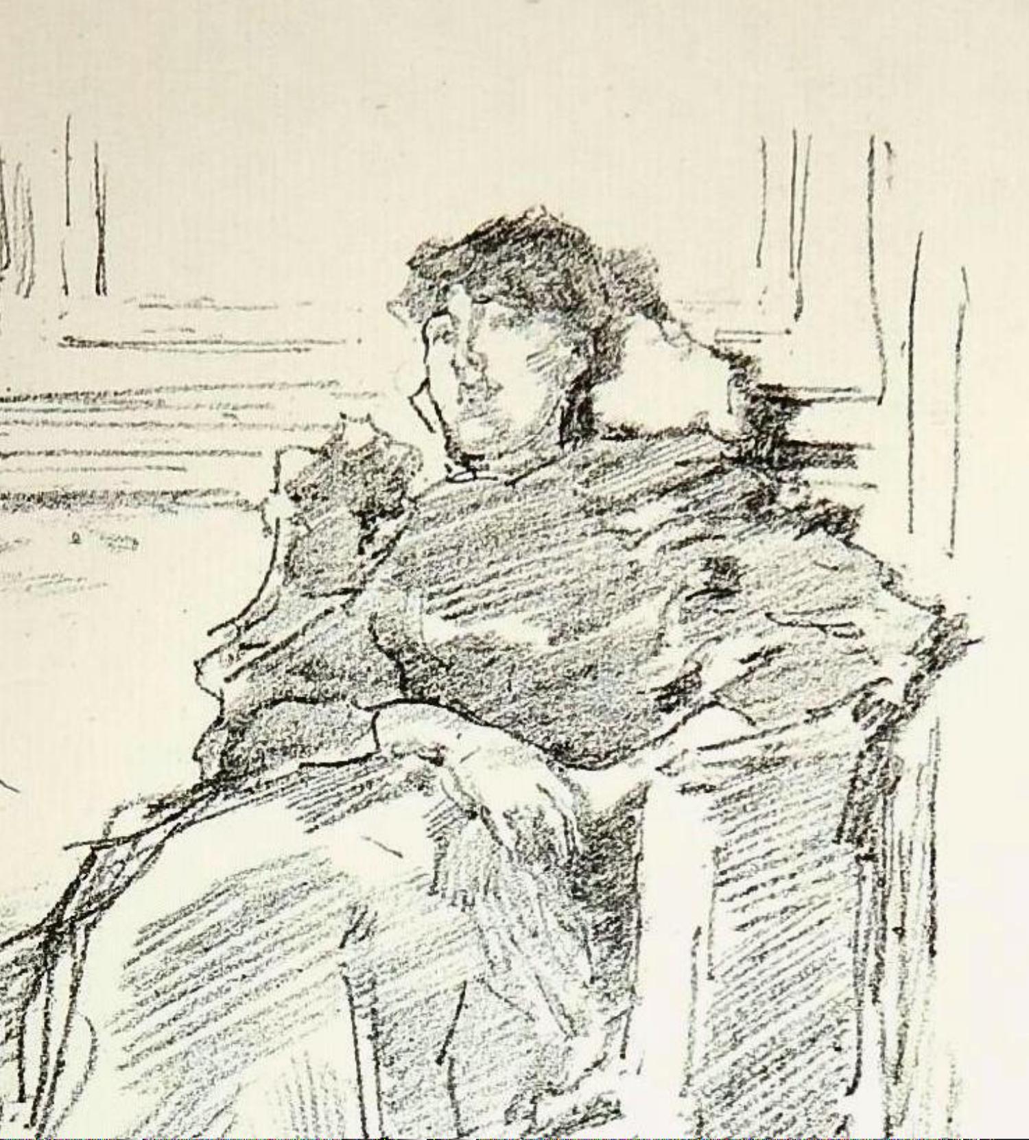 James Abbott McNeill Whistler Original Lithograph, 1894, 