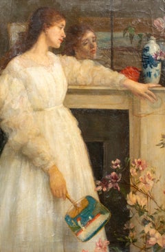 Portrait Of A Lady, Symphony In White, No. 2, 19th Century  