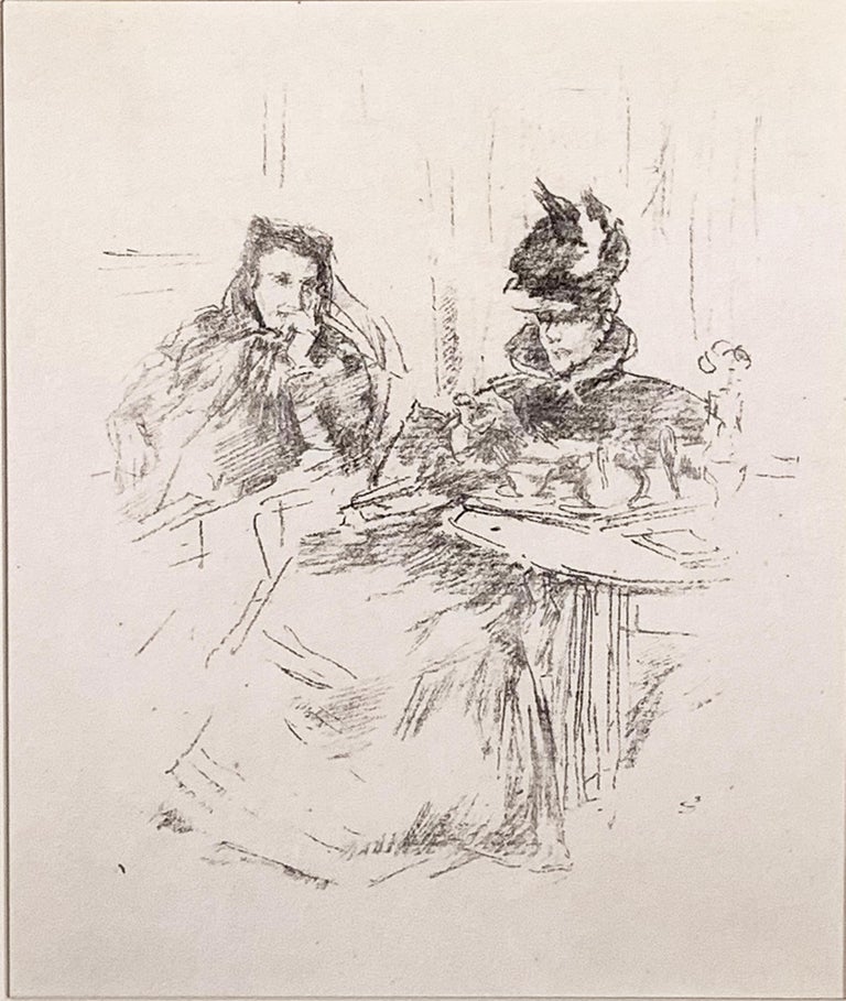 James Abbott McNeill Whistler - AFTERNOON TEA For Sale at 1stDibs