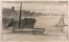 Chelsea Bridge and Church