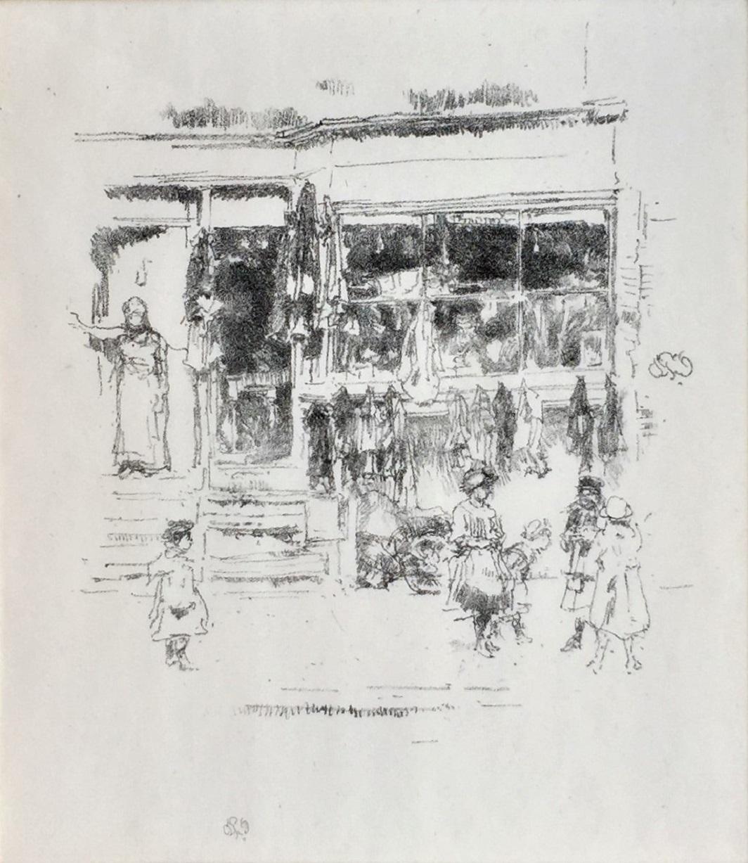 Trapos de Chelsea - Print de James Abbott McNeill Whistler