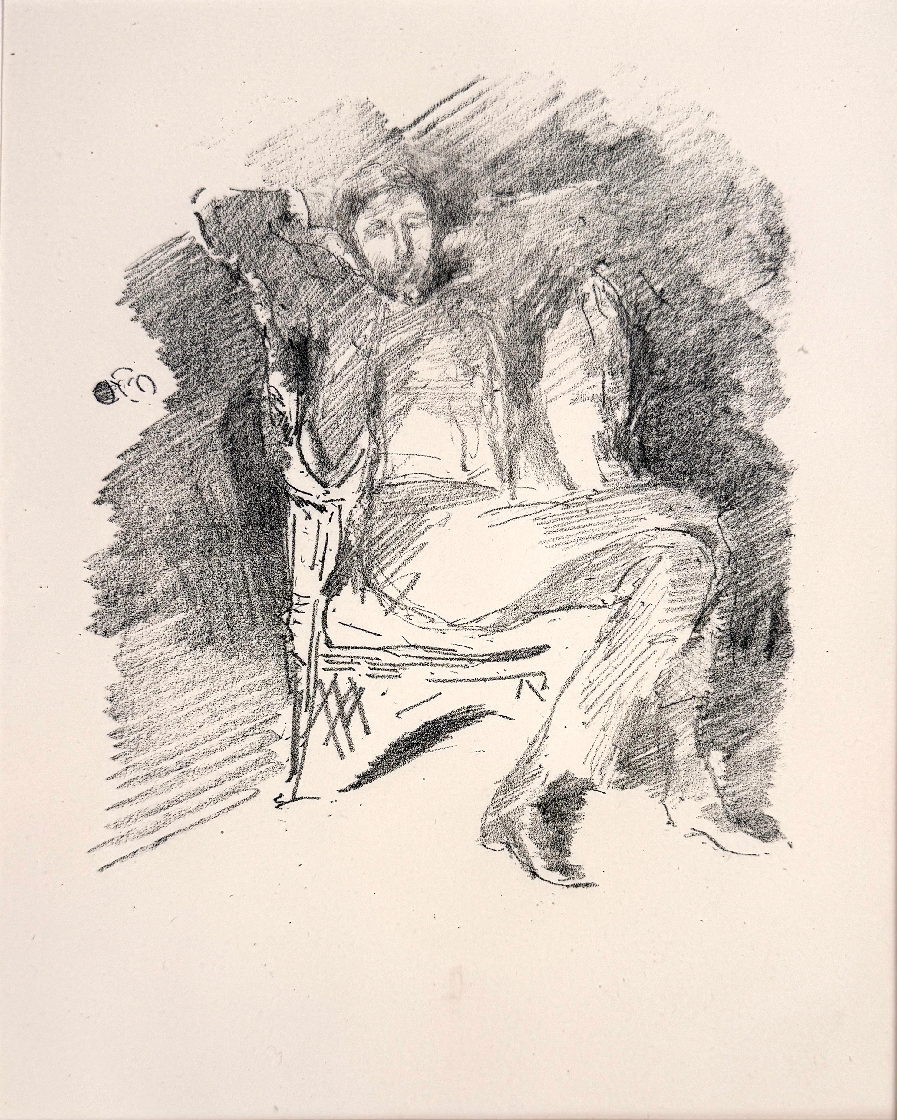 James Abbott McNeill Whistler: Firelight: Joseph Pennell, No.1 For Sale 2