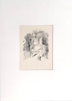 James Abbott McNeill Whistler: Luce del fuoco: Joseph Pennell, No.1