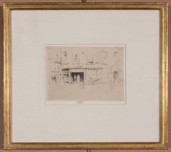 Little Court, from A Set of Twenty-Six Etchings by James A. McN. Whistler”, 1880