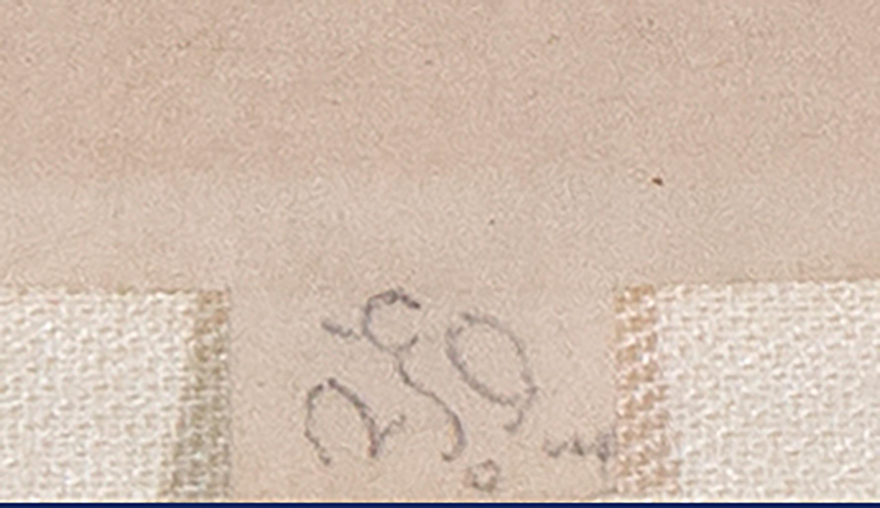 Little Court, from A Set of Twenty-Six Etchings by James A. McN. Whistler”, 1880 - Beige Landscape Print by James Abbott McNeill Whistler