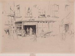 Little Court, de Un conjunto de veintiséis grabados de James A. McN. Whistler", 1880