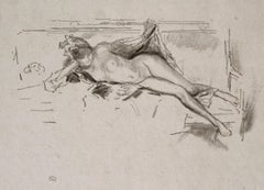 Nude Model Reclining