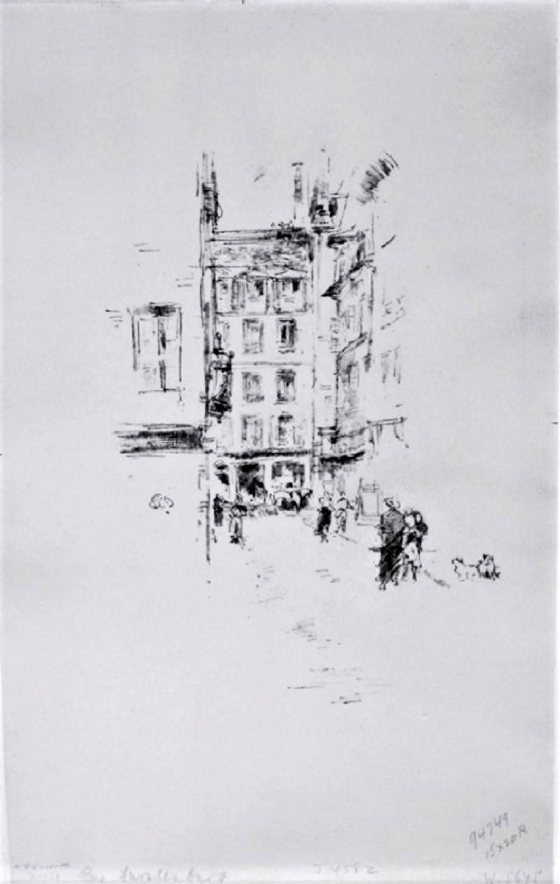 Rue Furstenberg - Print by James Abbott McNeill Whistler