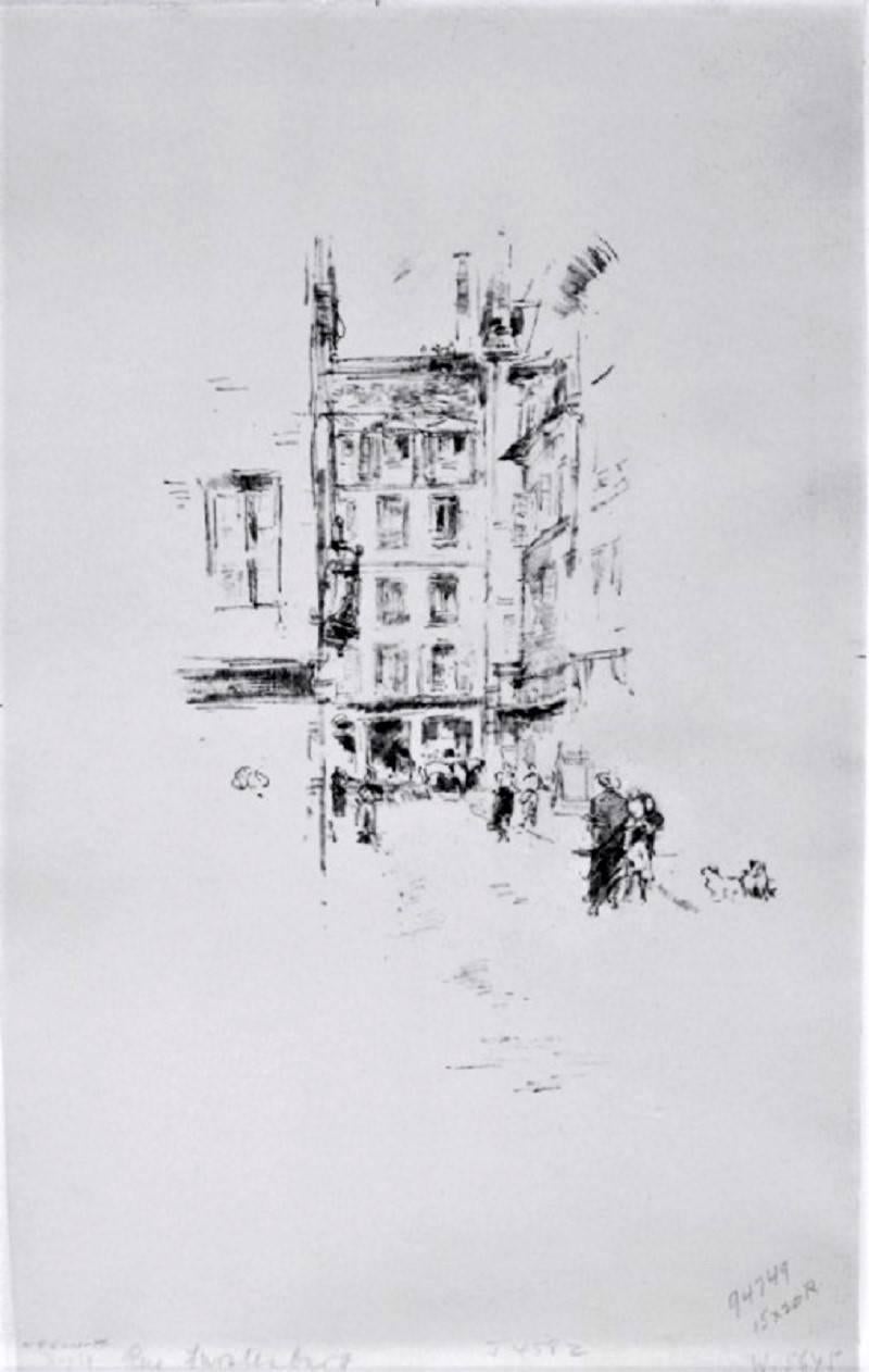 Calle Furstenberg - Print de James Abbott McNeill Whistler