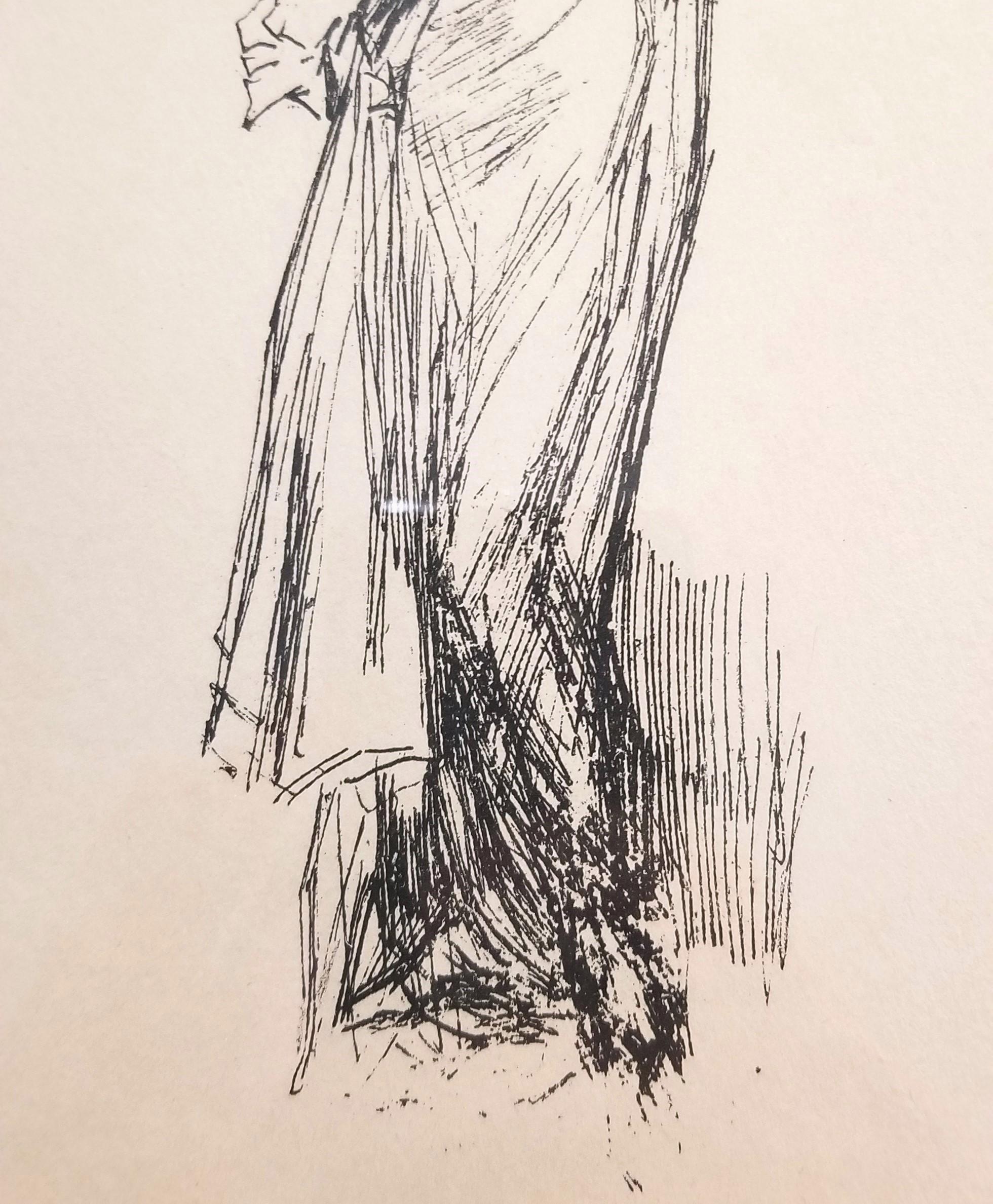 Set of Three Lithographs after James Abbott McNeill Whistler /// Figurative Lady For Sale 16