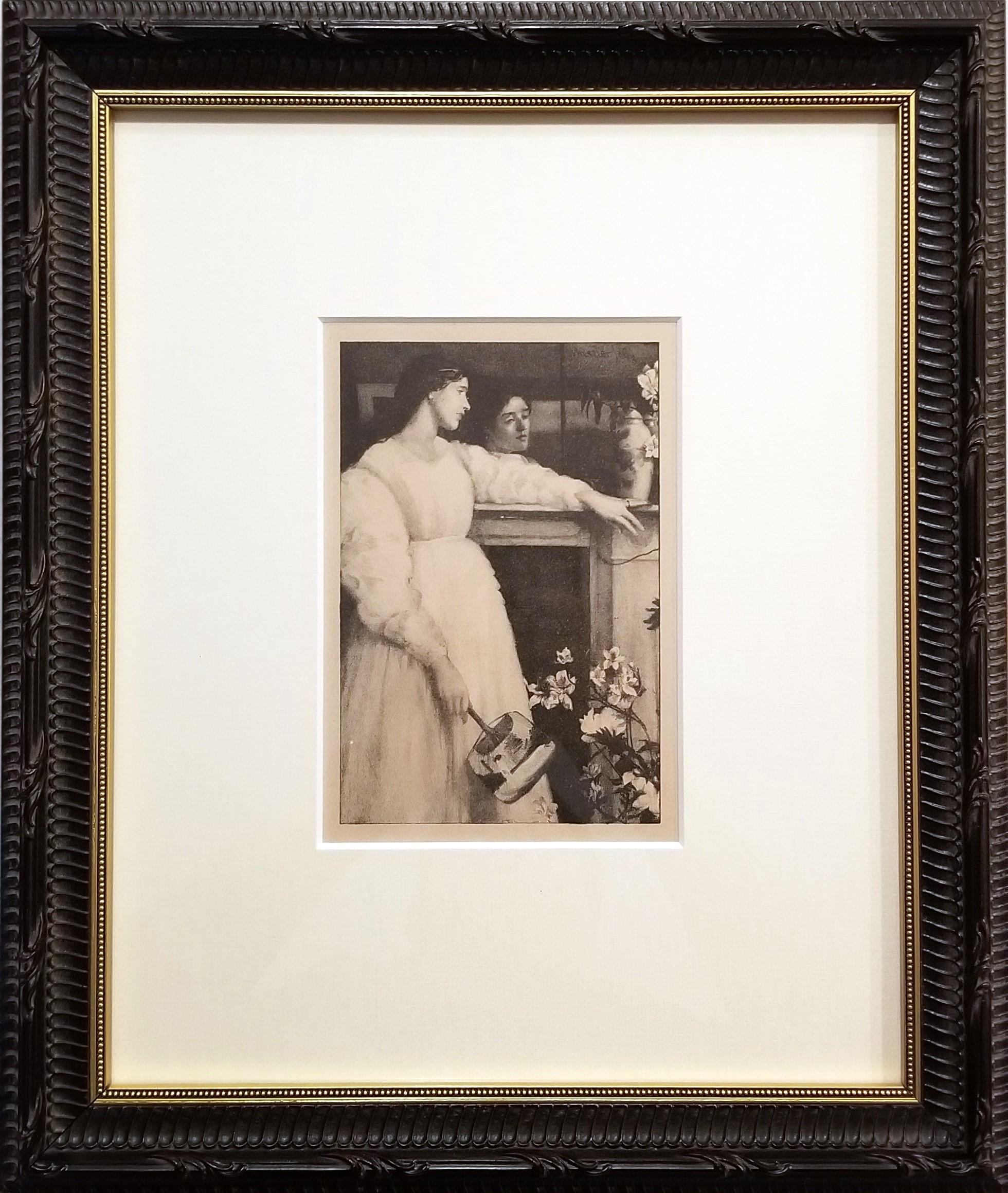 Set of Three Lithographs after James Abbott McNeill Whistler /// Figurative Lady For Sale 7