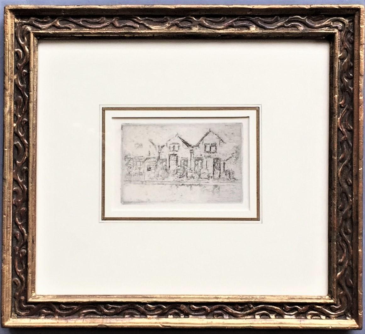 Il Piccolo Falegname - Landscape Print Beige di James Abbott McNeill Whistler