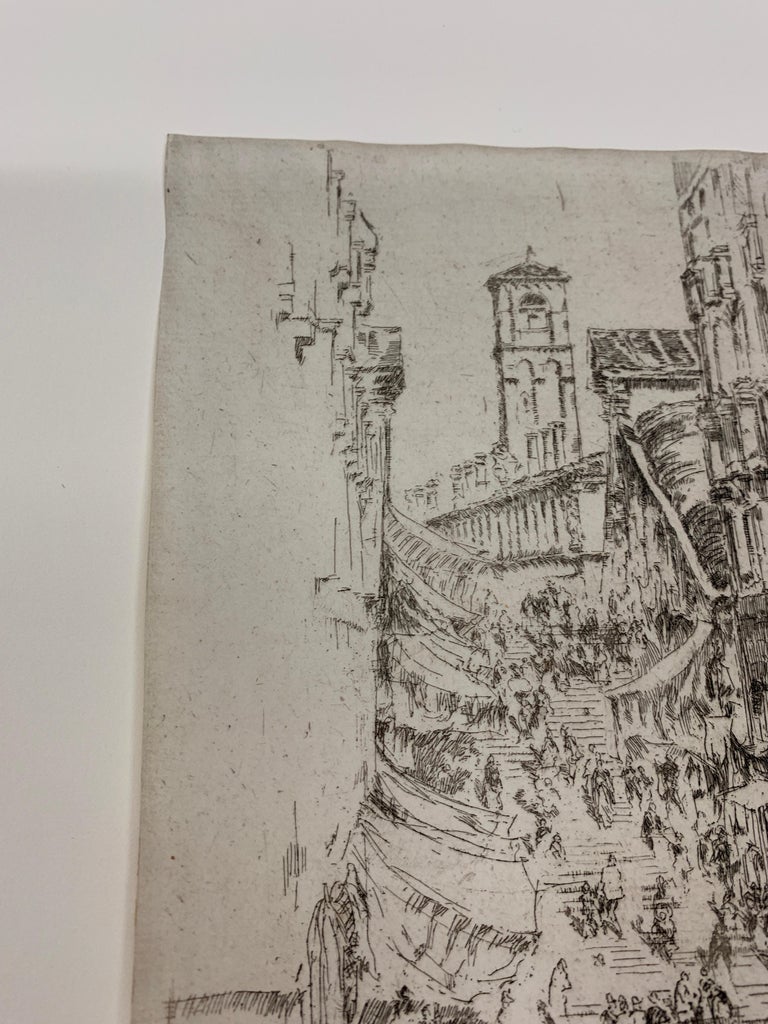 James Abbott Mcneill Whistler The Rialto For Sale At 1stdibs