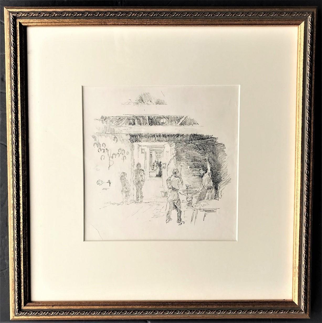 James Abbott McNeill Whistler Figurative Print - The Tyresmith