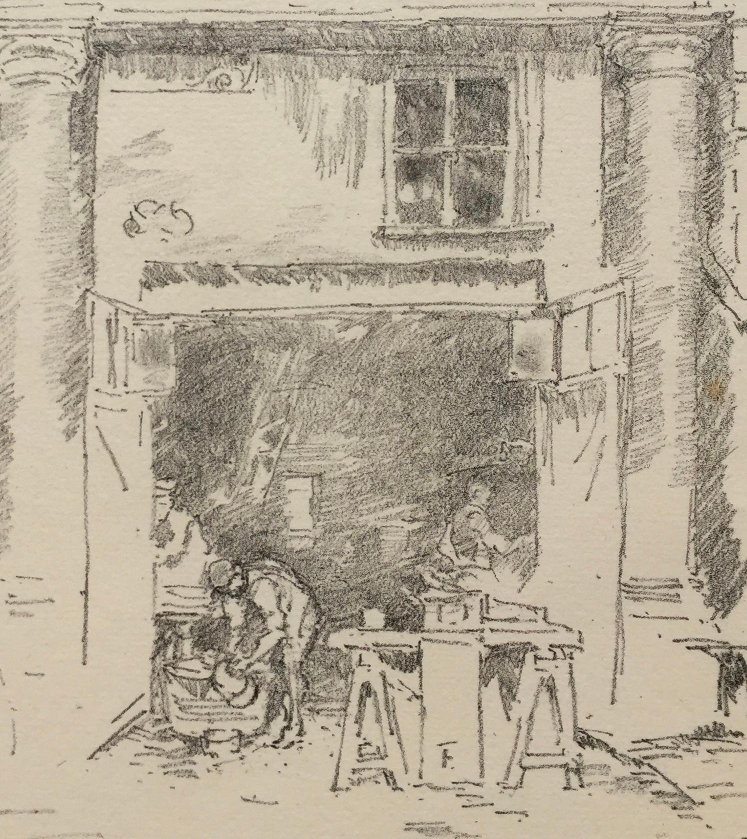 Los Herreros Blancos, Impresión de los Carmelitas - Print de James Abbott McNeill Whistler