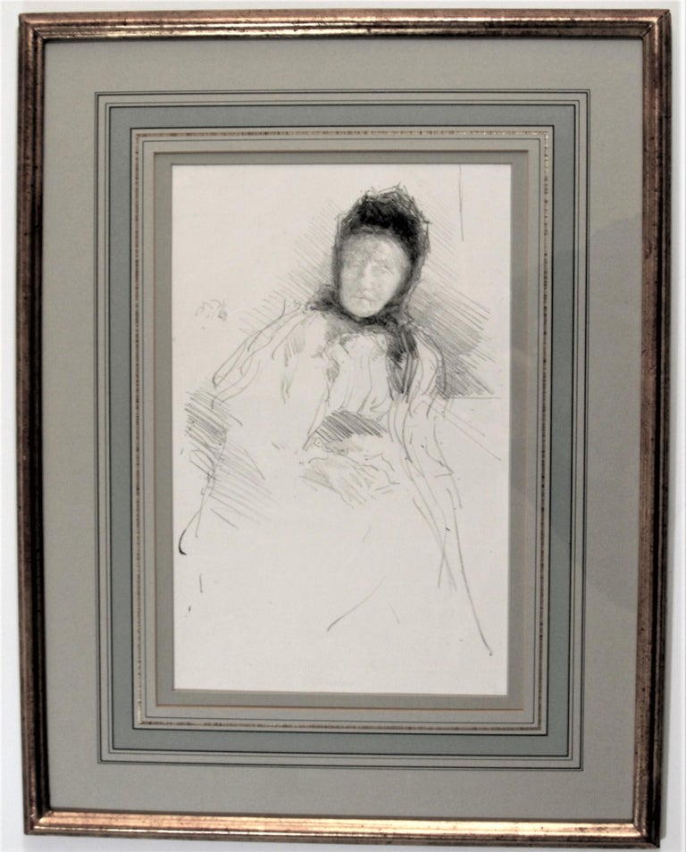 James Abbott Mcneill Whistler Unfinished Sketch Of Lady Haden For Sale At 1stdibs