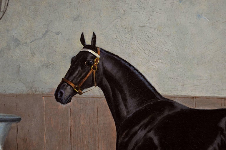 James Albert Clark Late 19th Century oil painting of the James Albert Clark Late 19th Century oil painting of the