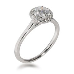 James Allen Diamond Engagement Ring in 14 Karat White Gold GIA D VS2 0.80 Carat