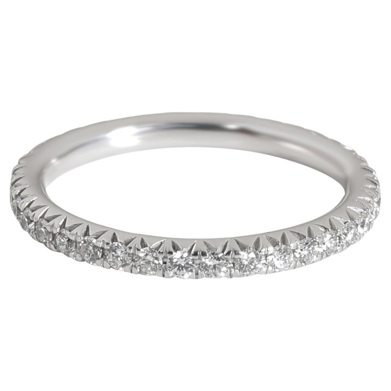 James Allen Diamond Eternity Band in Platinum 0.49 CTW For Sale at 1stDibs