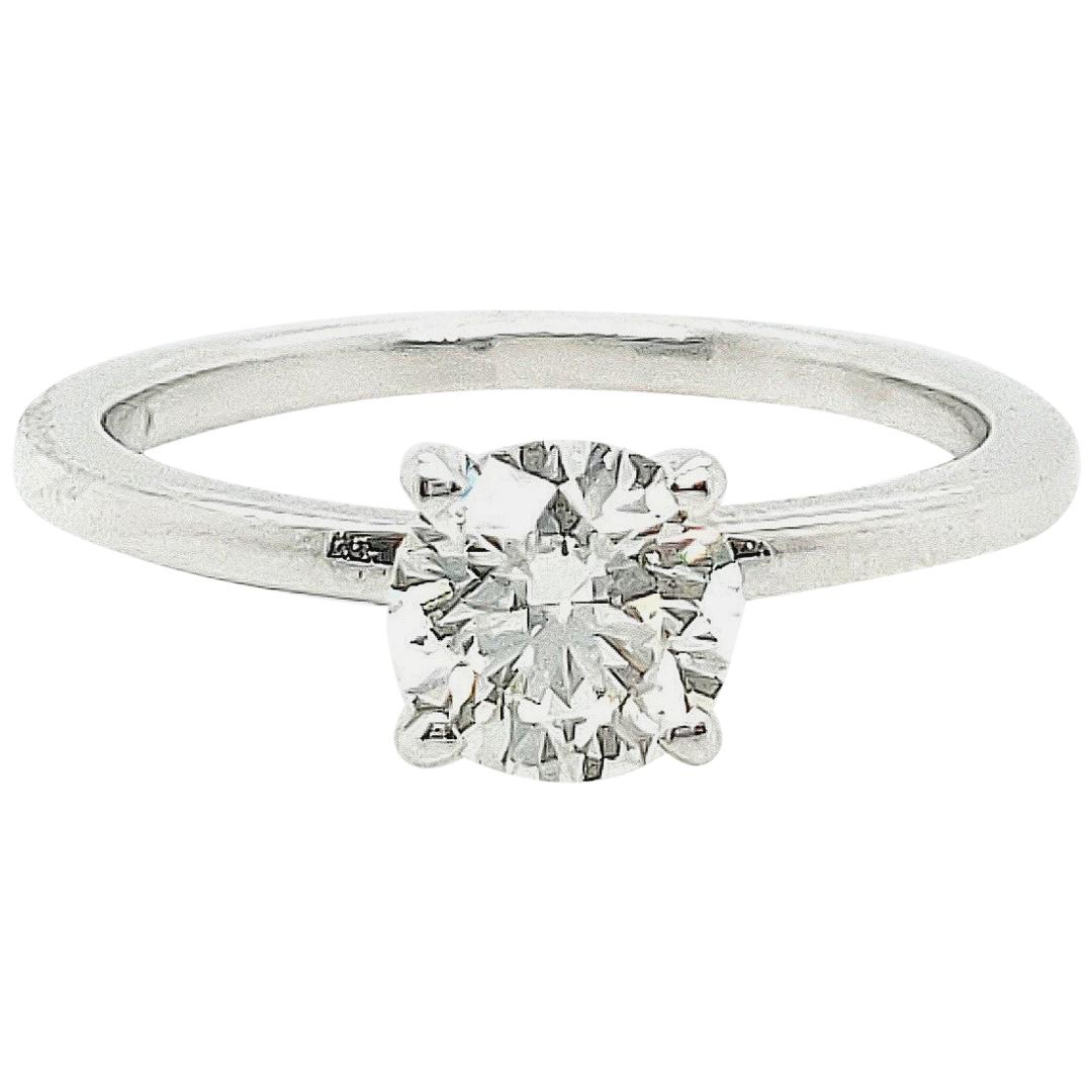 James Allen Diamond Solitaire Engagement Ring For Sale at 1stdibs