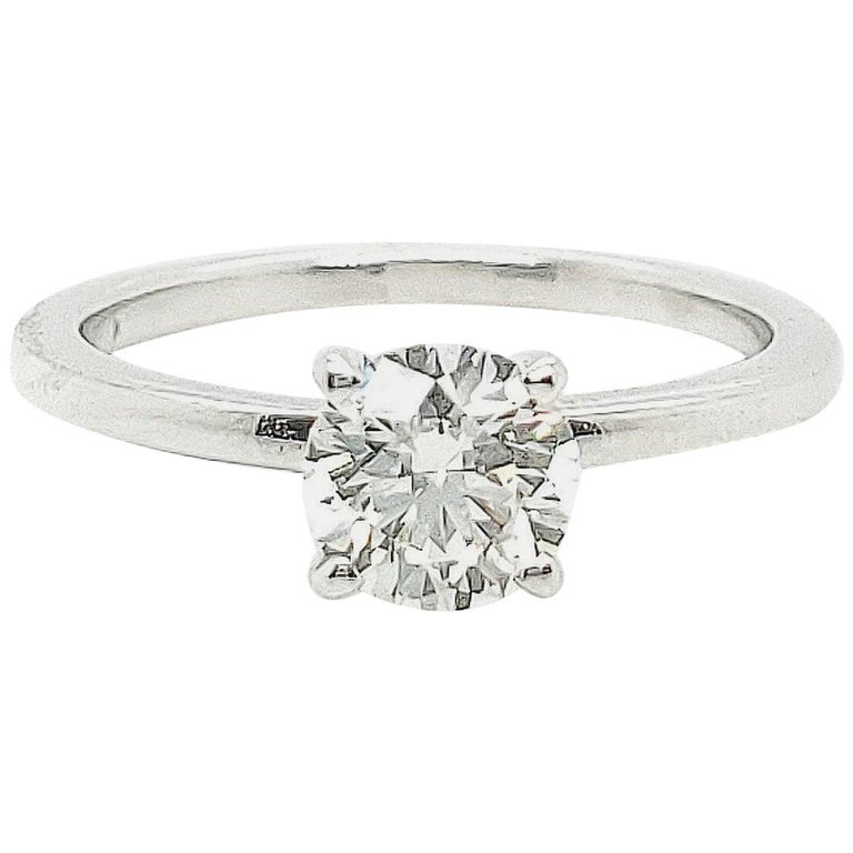 James Allen Diamond Solitaire Engagement Ring For Sale at 1stdibs