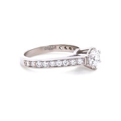James Allen Platinum Diamond Engagement Ring 1.09ct 6.46g