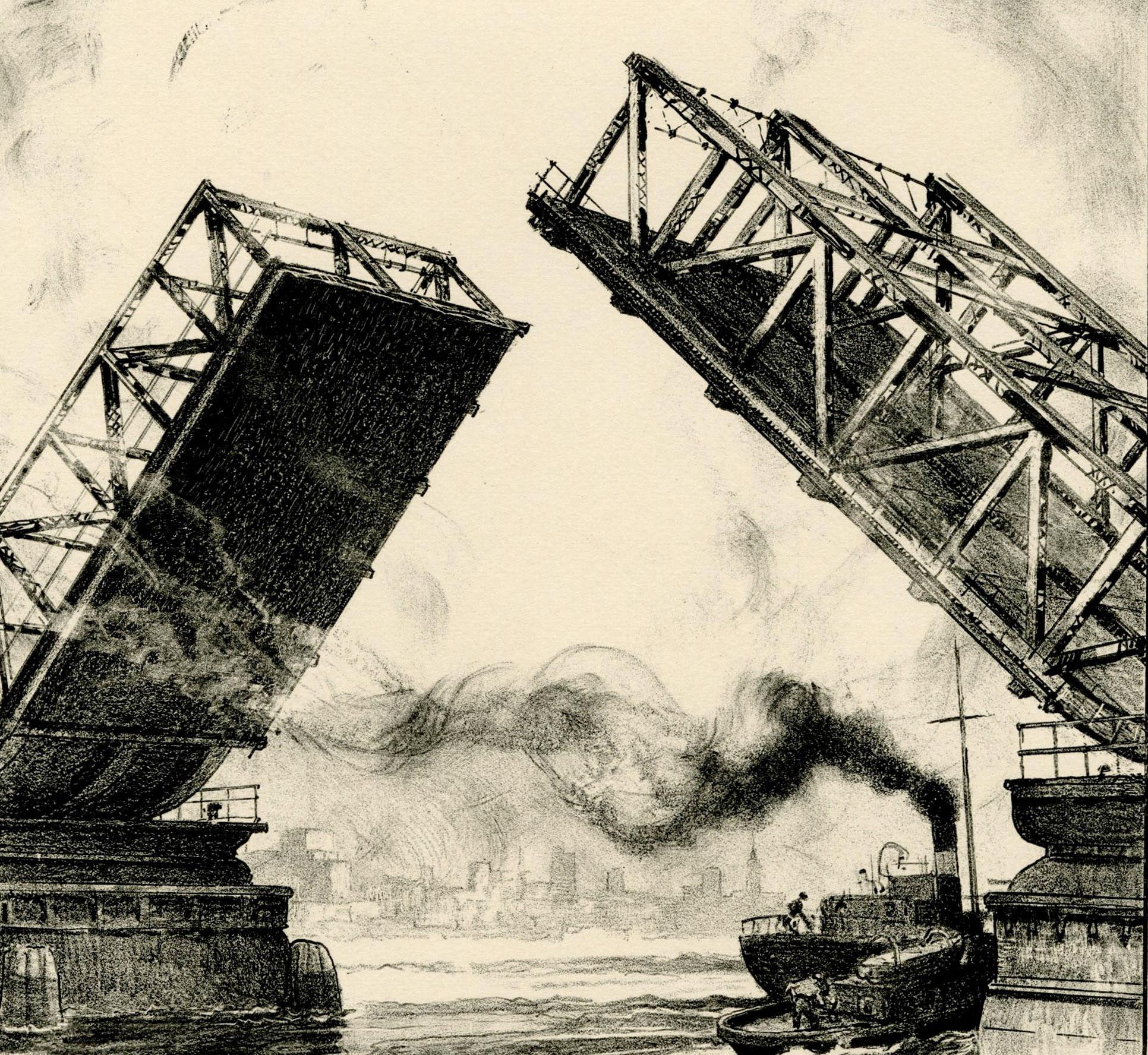 The Bridge - Print by James Allen