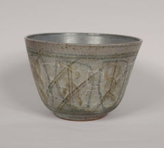 James and Nan McKinnell Sgraffito Pottery Bowl