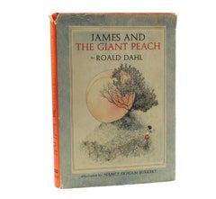 James and the Giant Peach by Roald Dahl, First Edition, Second Printing, 1961