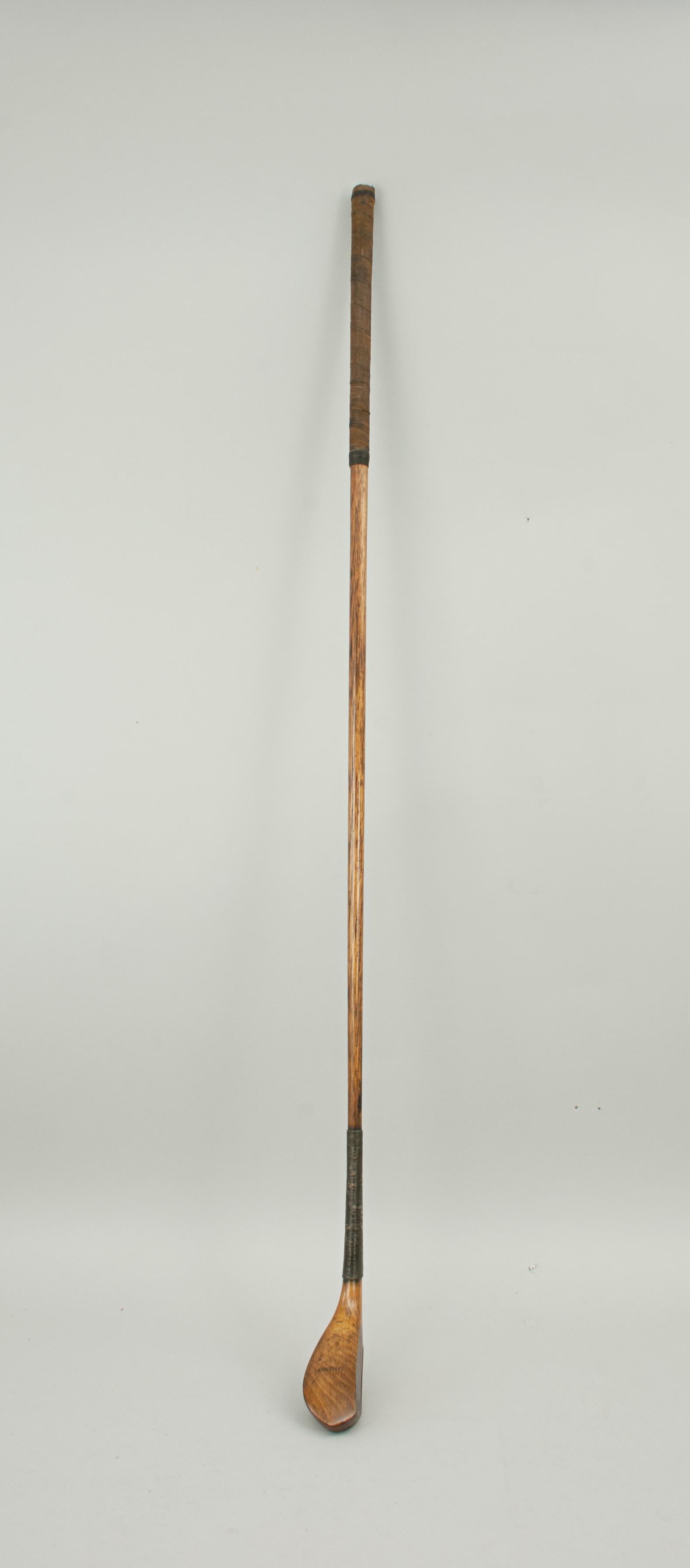 Mid-19th Century James Anderson Long Nose Golf Club, St Andrews