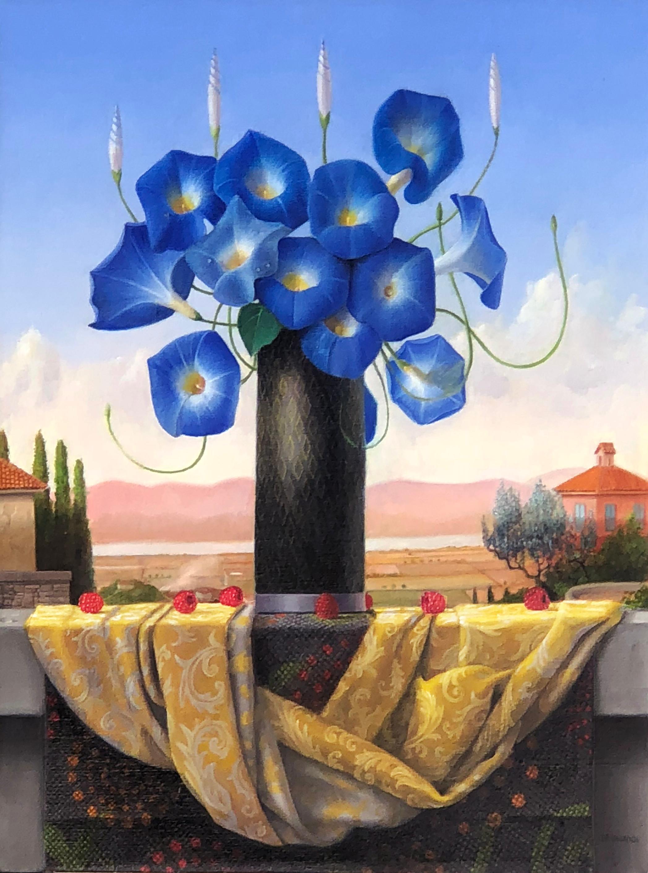 Still Life with Morning Glories