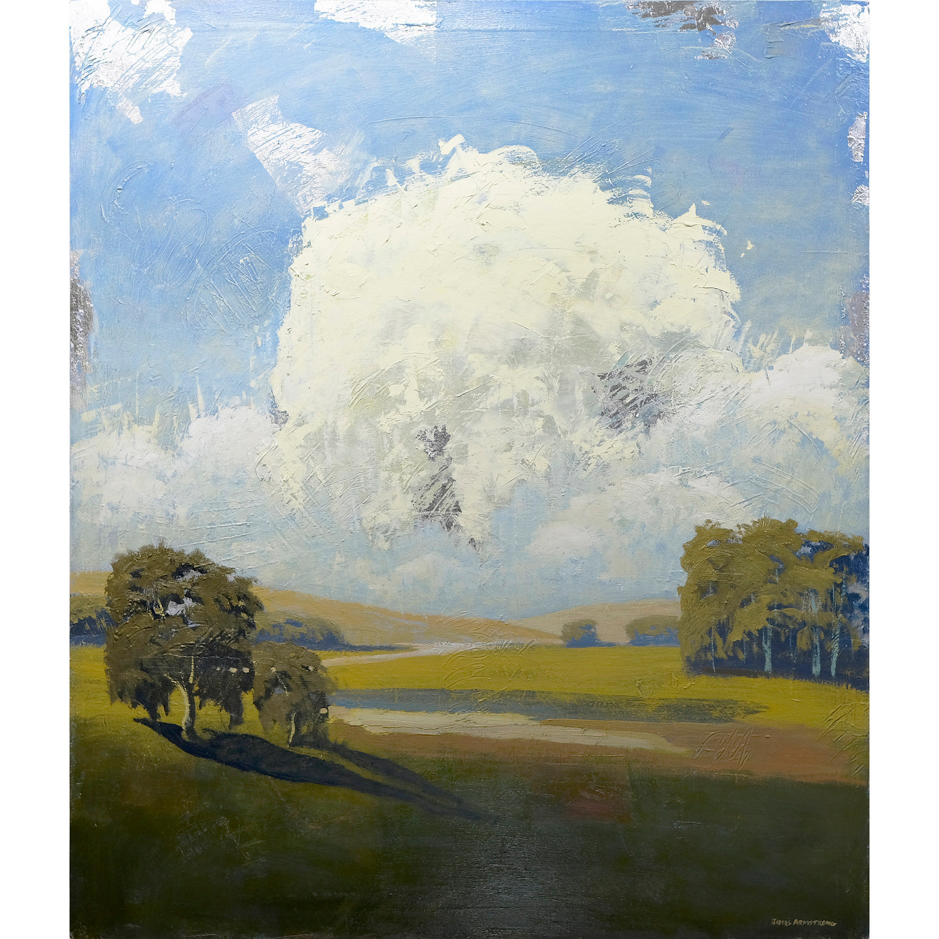James Armstrong Landscape Painting - Clouds Like Cotton 