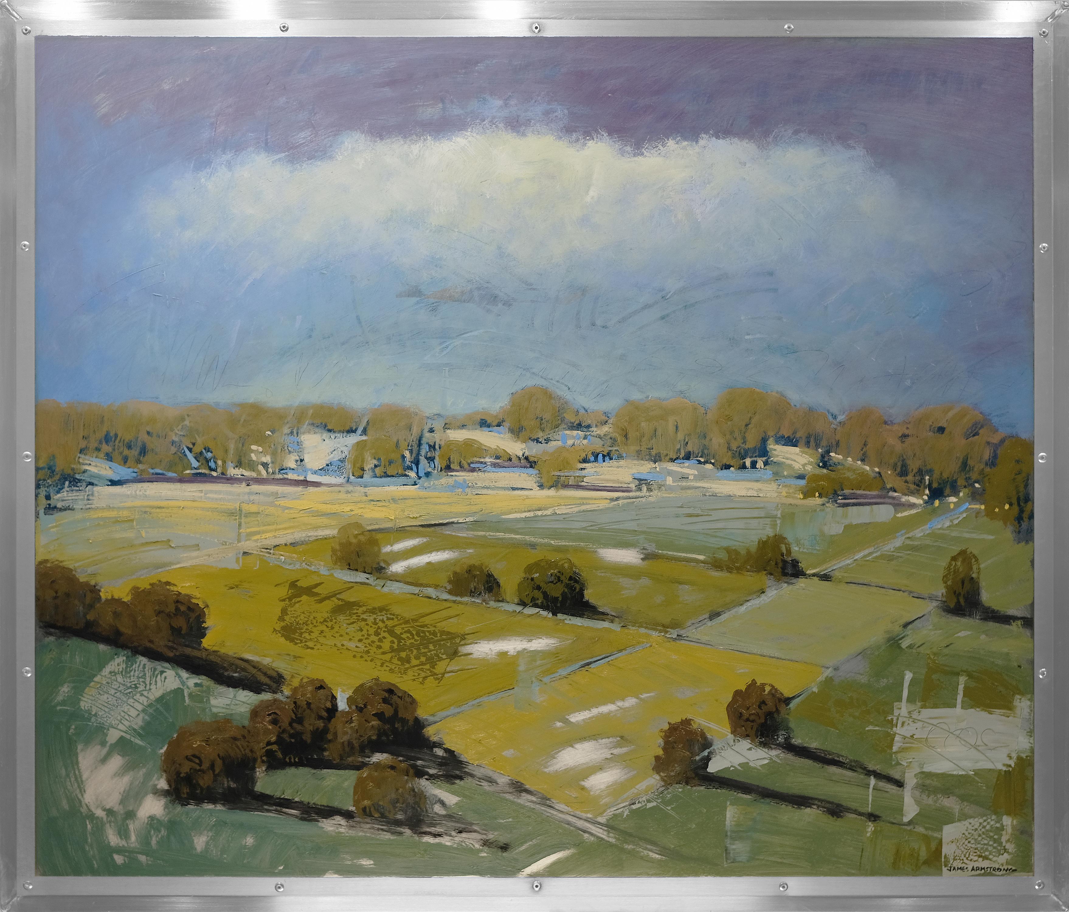 James Armstrong Landscape Painting - Country Grid