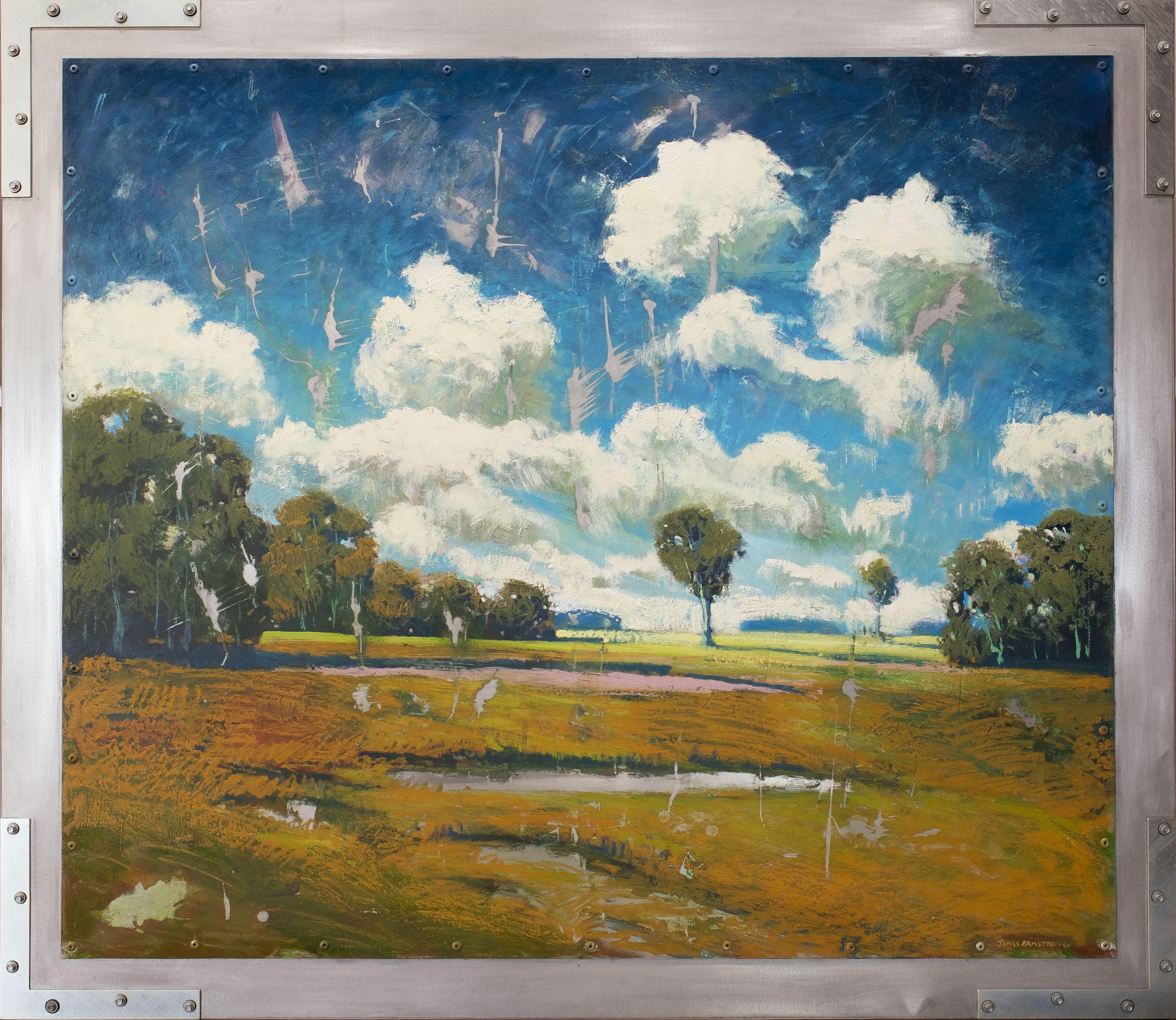James Armstrong Landscape Painting - Overhead Skies