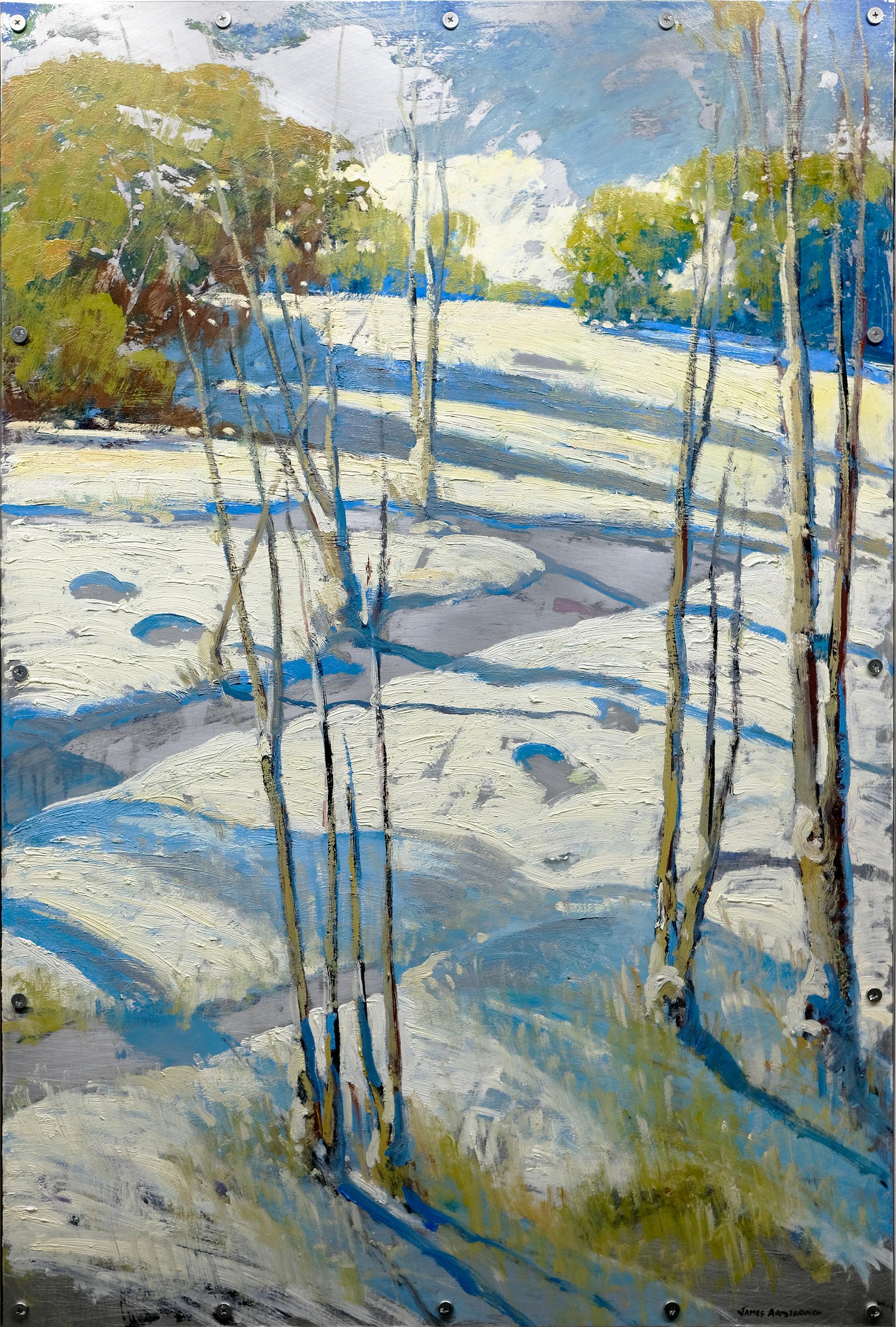 James Armstrong Landscape Painting - Steel Creek